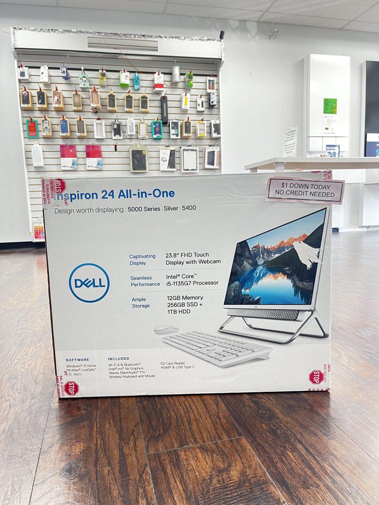 Dell Desktop 24 Inch Inspiron 5400 All In One -PAYMENTS AVAILABLE-$1 Down Today 