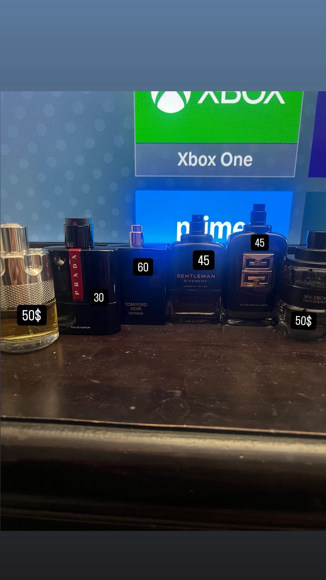 Spicy Type Colgones, Tom Ford, Givenchy, Azarro