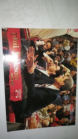 Phil Jackson basketball card