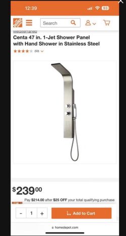 Shower Brand New In Box Sealed