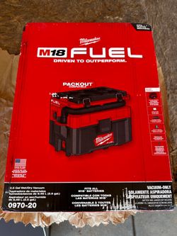 Milwaukee m18 vacuum packout compatible