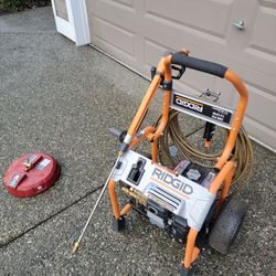 Ridgid 3300 PSI Professional Pressure Washer CAT Pump and Subaru