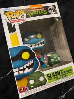 Funko Pop TMNT Slash with Pre-Mutated Slash #1558
