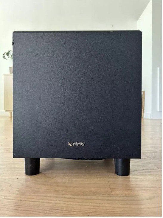 Infinity BU-120 Home Theater 12" Pre-Amped Subwoofer 