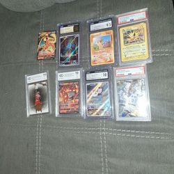 Pokémon Cards And Baseball Card