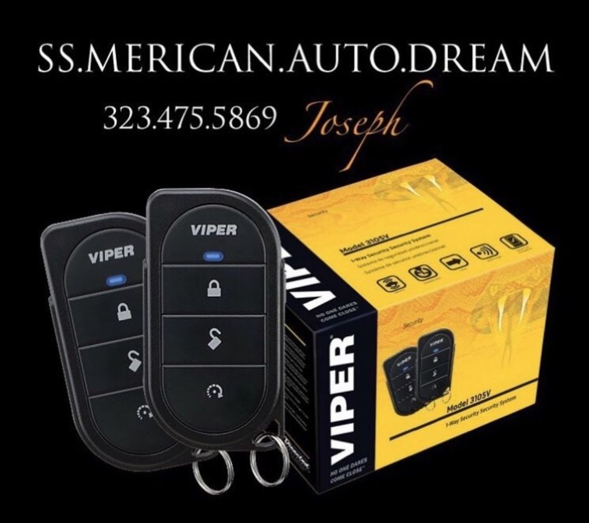 3105v Viper Security Alarm Limited Time Offer Only for Sale in Los