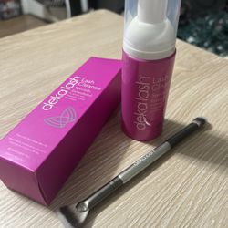 Fake Eyelash Cleanser And Brush 