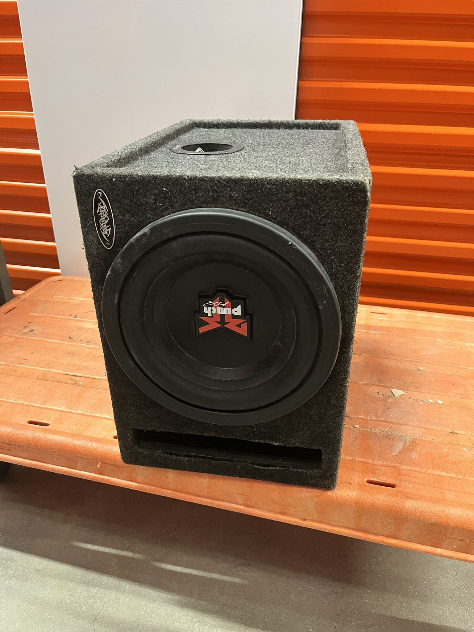 12 Inch Speaker With Box 