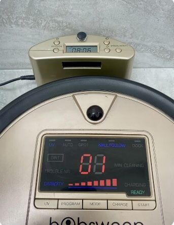 Bobsweep Heavy Duty PetHair Robot Vacuum Cleaner and Mop Champagne V160F Robo Vac