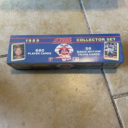 1989 Sealed Score Baseball Card Complete Set