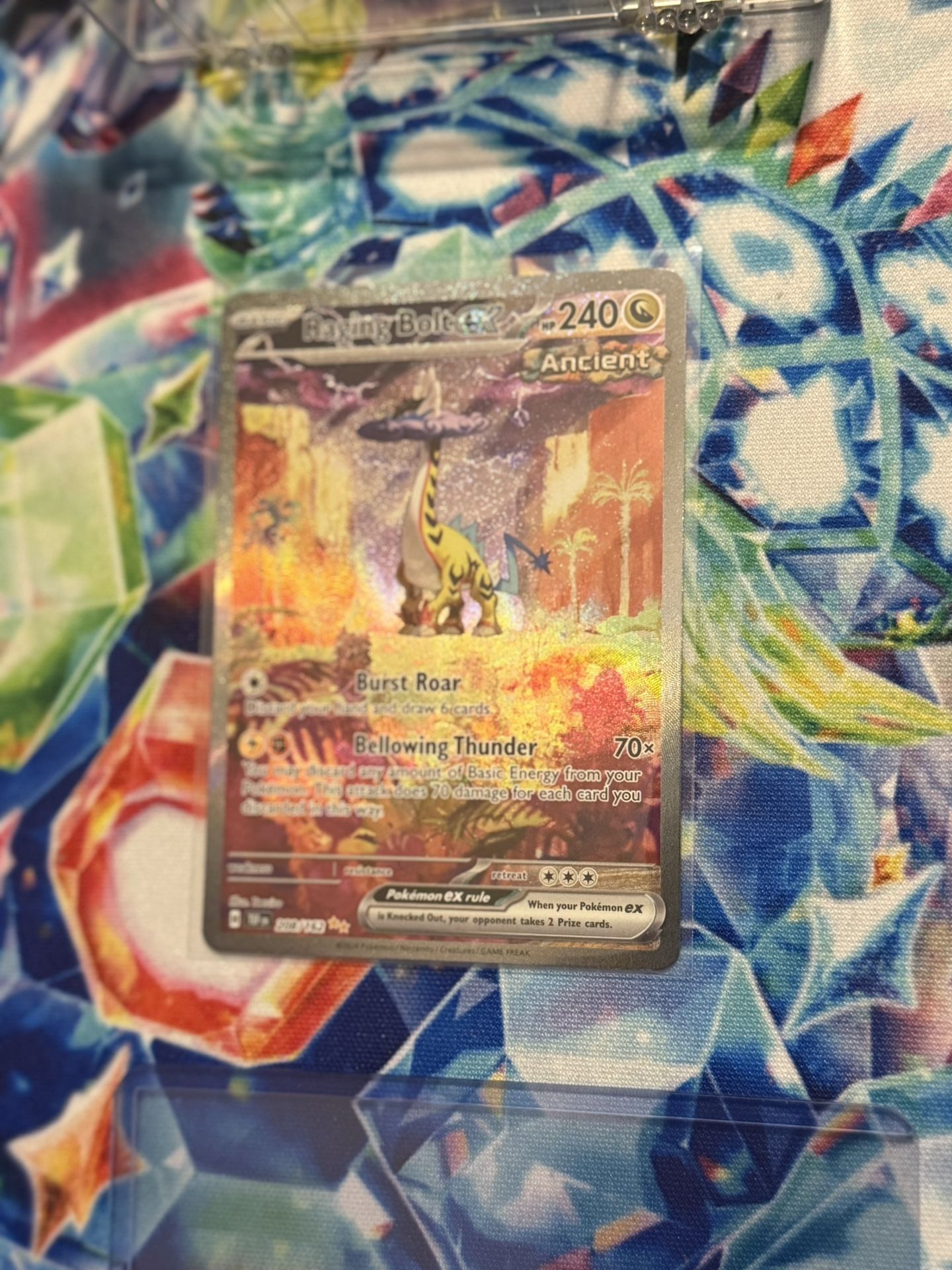 Raging Bolt ex 208/162 Special Illustration Rare SIR Pokemon Temporal Forces