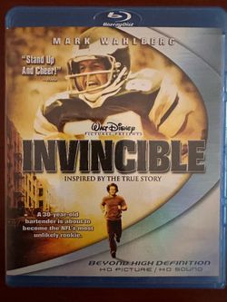 Invincible (Blu-ray, 2006) - Mark Wahlberg Disney Sports Movie