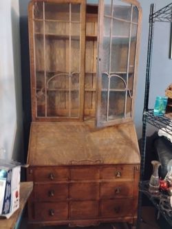 Antique book case