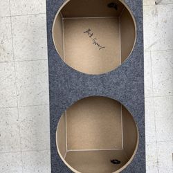 15” Duel Subwoofer Box 