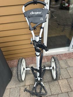 Clicgear model 6+ golf push cart