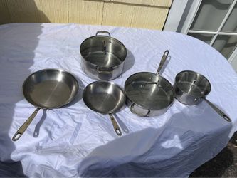 Lot Of 5 Emeril Lagasse Pots And Pans