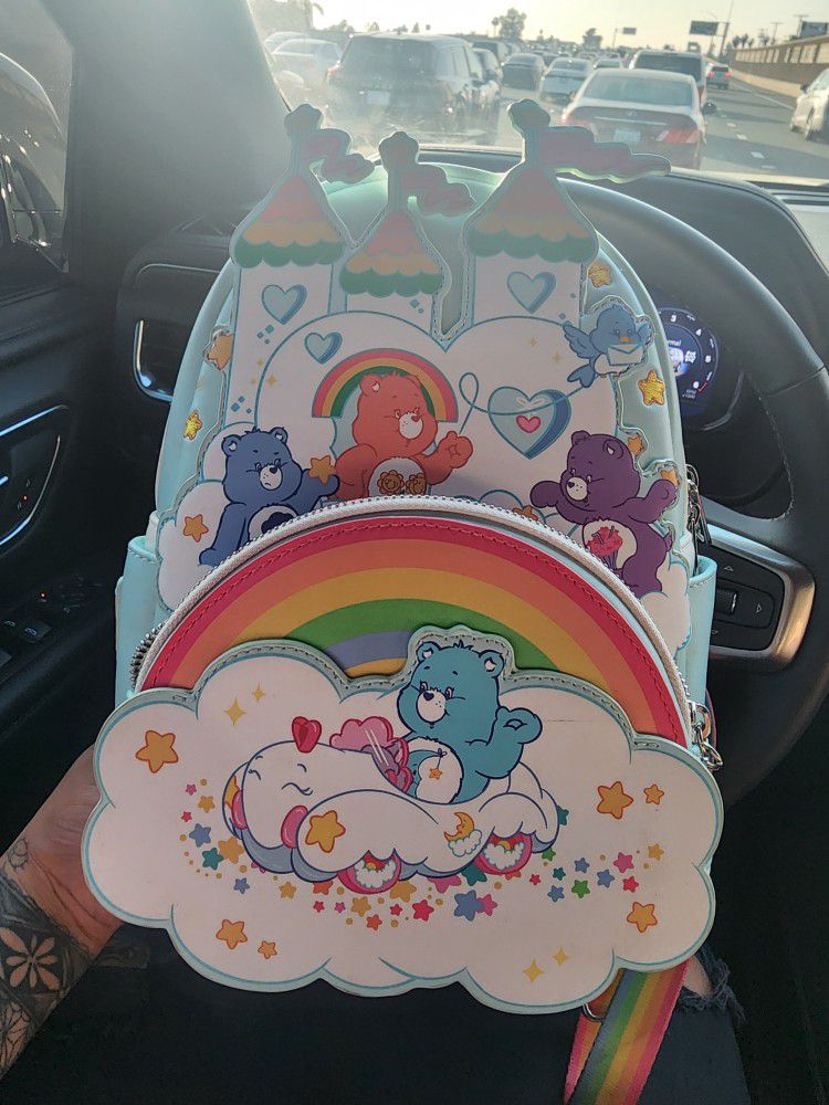 Loungefly Carebear Bag And Wallet 