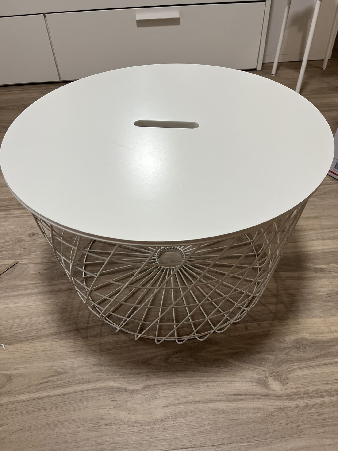 KVISTBRO Ikea White Storage Table – Great Deal!
