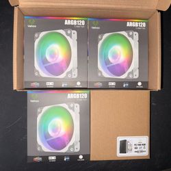 Vetroo RGB Fans With Remote For Gaming Pc 