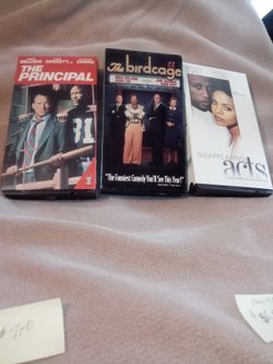 Variety Of VHSs(over 50 of them)