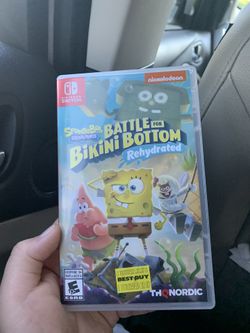 Battle For Bikini Bottom Rehydrated (nintendo switch)