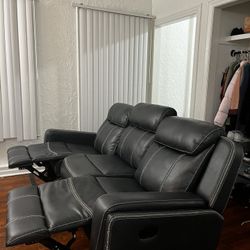 Reclaimable Leather Couch