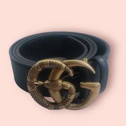 Gucci GG Snake Buckle Belt 