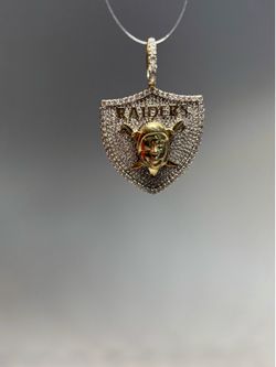 Raiders 10k pendant 151064-1