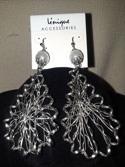 Unique Accessories Earrings Silver fashion