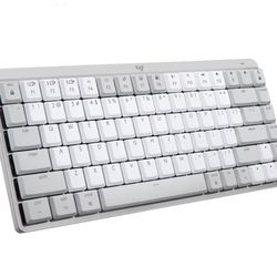 Logitech MX Mechanical Mini for Mac Wireless Illuminated Keyboard, Low-Profile Performance Switches, Tactile Quiet Keys, Backlit, Bluetooth, USB-C