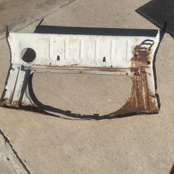 VW Type 3 Trunk Panel, Spare Tire Carrier Panel. Square Back