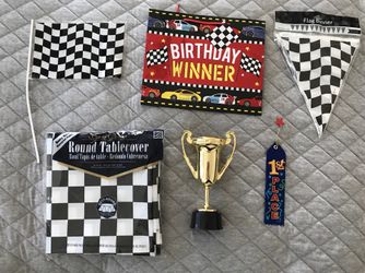 RACING PARTY DECORATIONS