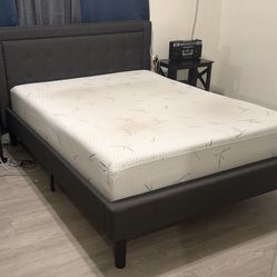 Full Size Mattress And Bed Frame 