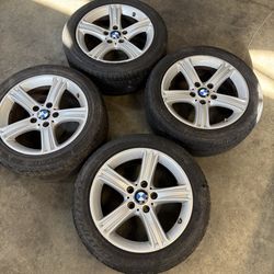 BMW 328XI F30 Rims & Tires SET