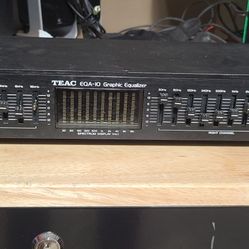 $80 TEAC EQ A-10 graphic equalizer 
