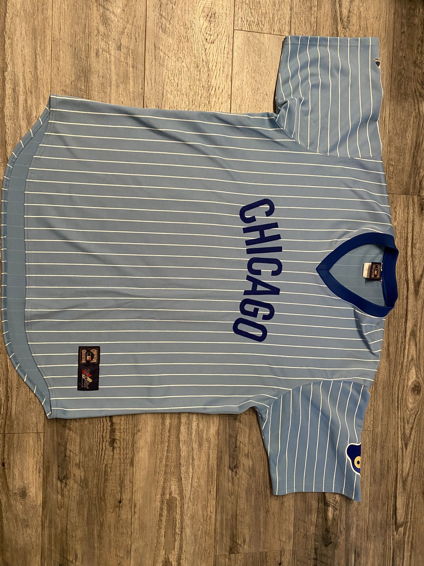Rare Vintage Majestic Chicago Cubs Cooperstown Throwback Jersey