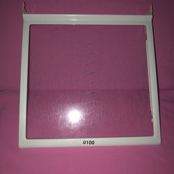 Kenmore Whirlpool Refrigerator Deli Pan Shelf w/ Glides Part # (contact info removed)