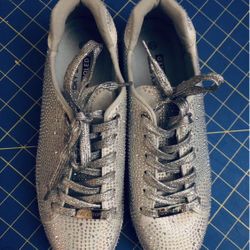Rhinestone Tennis Shoes 