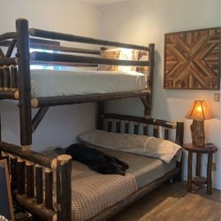 CUSTOM ColoradoTwin & Queen Bunk Bed
