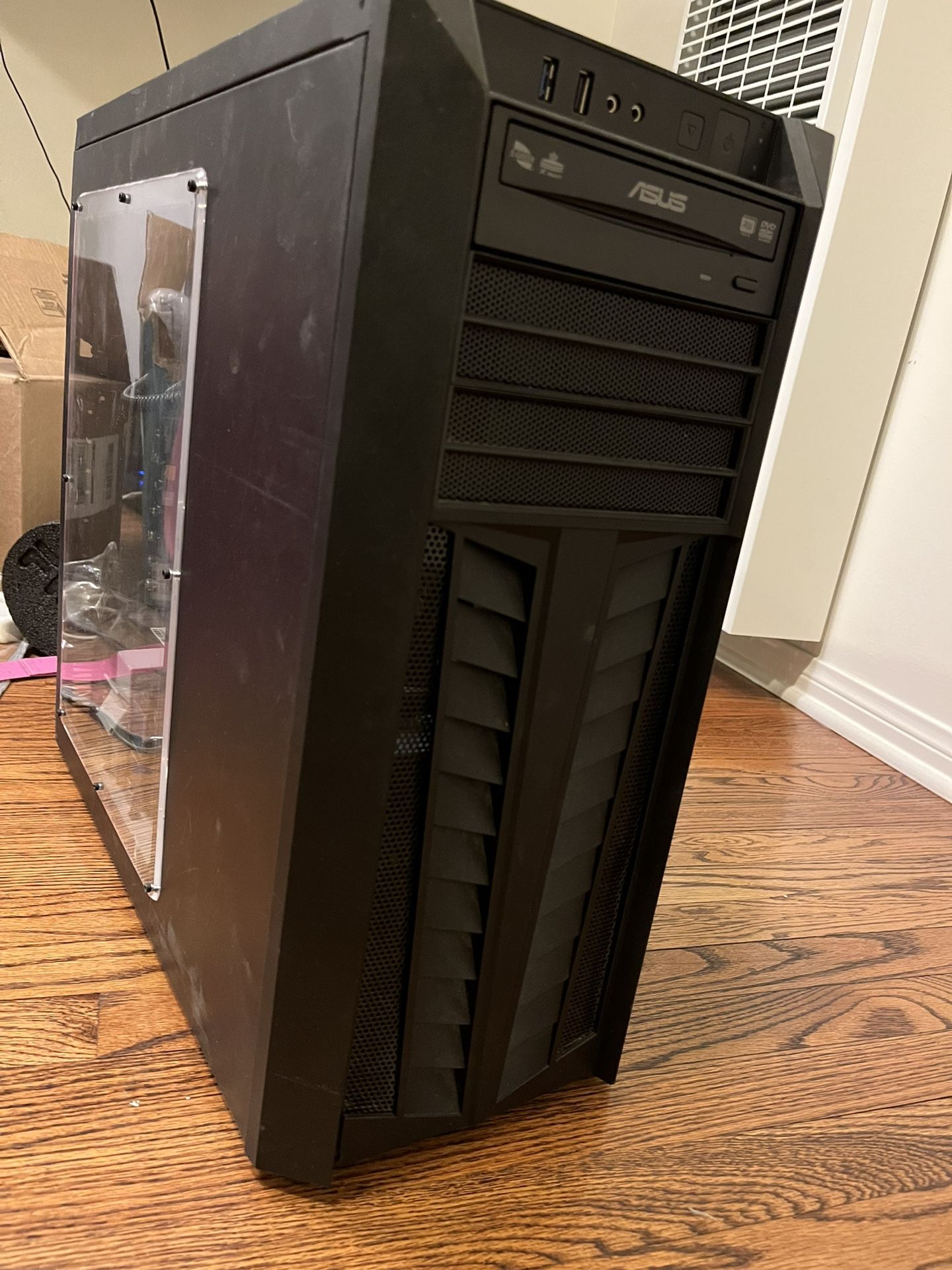 Lancool PCk57 gaming tower, i7 CPU, ASUS 16GB Motherboard for Sale in
