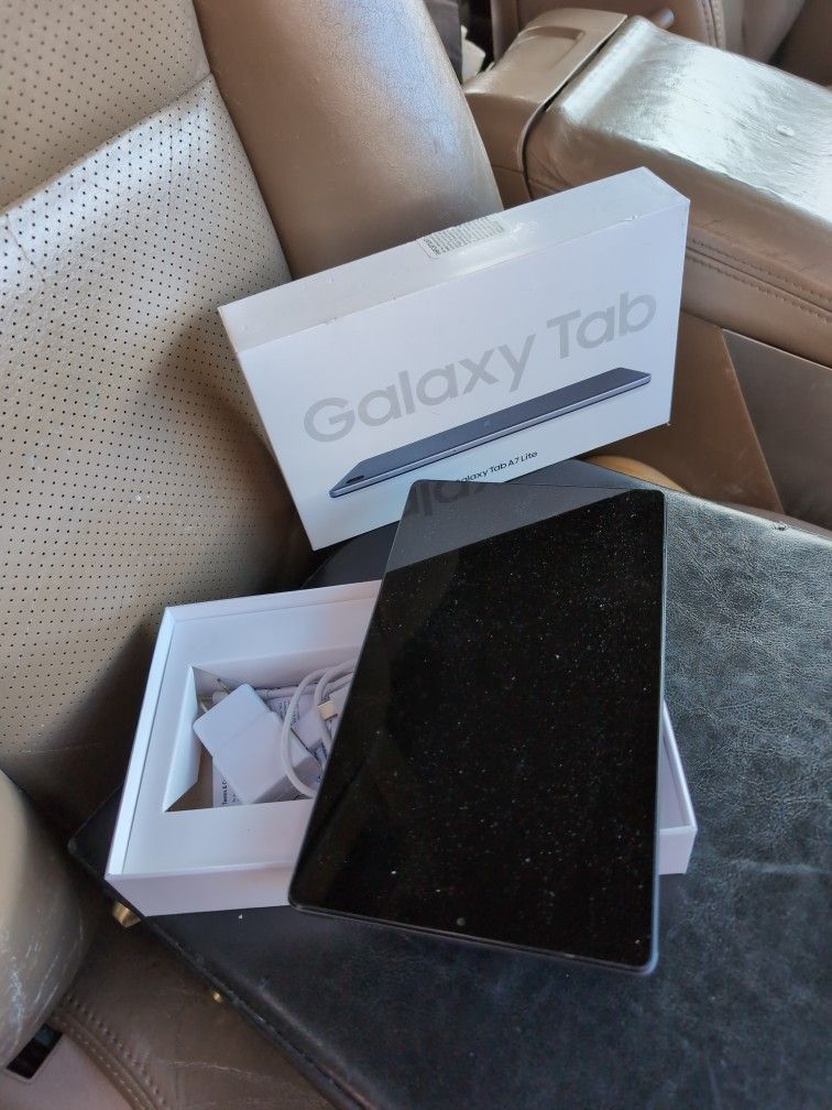 New Samsung Tablet With Charger In Box