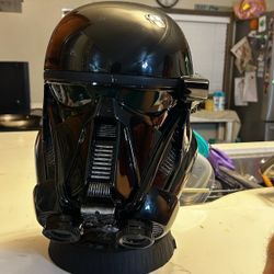 Black Stormtrooper Head