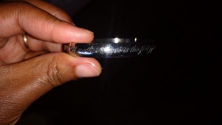 A stainless steel mother's bracelet