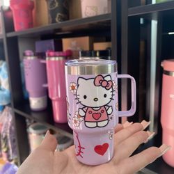 Mini Stanley Purple Hello Kitty Shot Glass