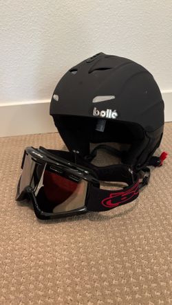 Ski/Snowboard Helmet with Goggles