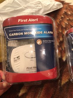 First alert carbon monoxide alarm 2 available