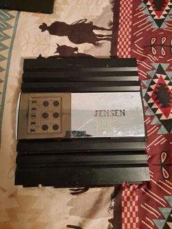 4-channel Jensen amplifier, works very well