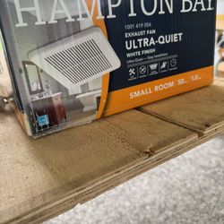 New Bathroom Fan 
