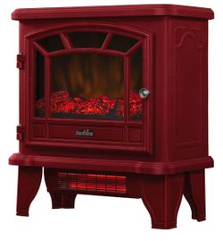 duraflame® Infrared Quartz Electric Fireplace Stove Heater, Cinnamon