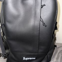 Supreme Leather Backpack 